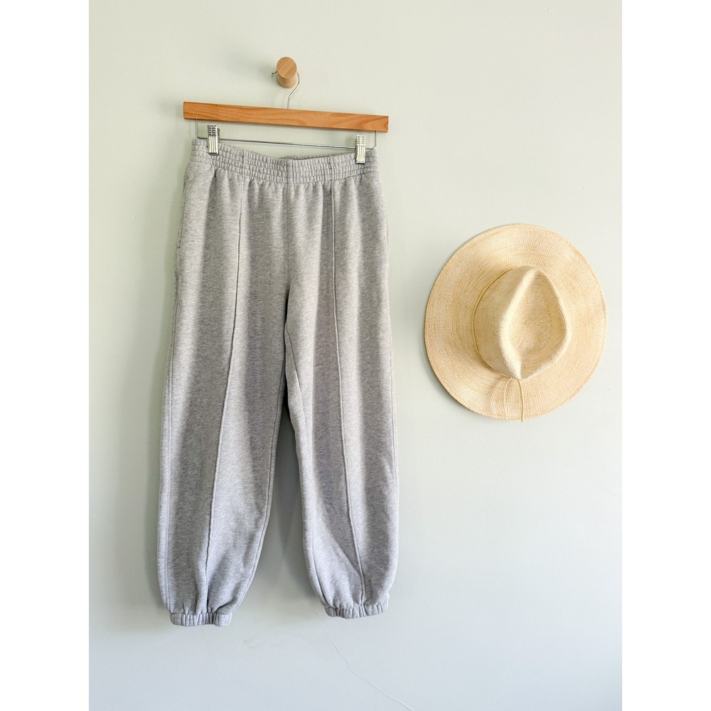 Tna | Cozy Fleece Mega Jogger Sweatpants Heather Gray | Sz XS